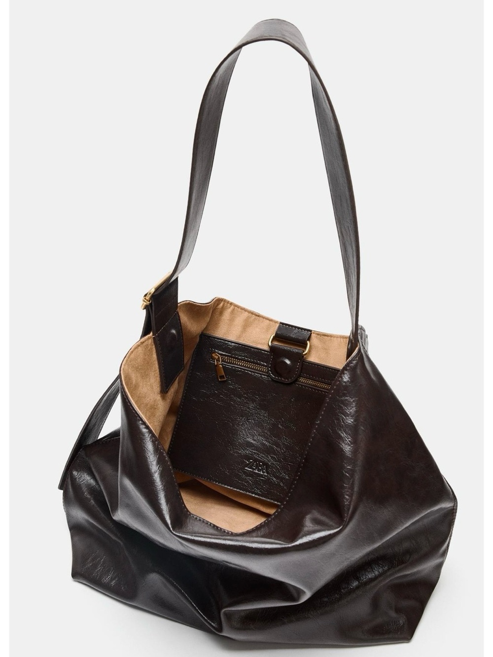 ZARA Maxi Shopper Bag - Picture 3 of 5